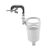 Skimmer Pt Piscina Cu Inel GONFLABIL/CADRU Metalic 8003167