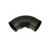 Cot Emailat MAT D130 Negru 651811
