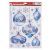 Stickere Decorative De Craciun Cu Motive De Iarna 29 X 37 Cm 183754