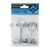 Suport Bara Haine FI 25mm Cu Suspendare Interm Scurt Cromat 2BUC/ Punga 28353