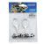 Suport Bara Haine Ovala Cu Suspendare Cromat Cu Header 2BUC/PUNGA 28350