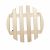 SUPORT FLORI MOBIL ROTUND 35CM NATUR