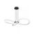 Suspensie FIORA SP3, 3000K/4500K/6500K, IP20, 220-240V, Negru, Metal KL142076
