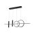 Suspensie LED ALTHEIA SP4, KL142089, 50W, 4000K, Negru KL142089