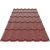 Tigla Metalica Clasic 35 RAL 3011 0.40 Mm 2.95x1.20m