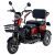 Triciclu Electric Persoane Davos TRP1000 PW:1000 Rosu/Negru 683651