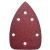 Hartie Abraziva Delta 140*140*80mm 180GR Velcro SET5 Ded79416