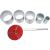 Carota Beton, Lumytools LT03280, 33 - 83 Mm, Set 5 Bucati