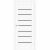 Usa Mdf 40 Toc Regl Deco 10 Bg White Silk Matt 70cm Ind