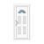 Usa PVC Panel Plin 780x1900 Dreapta
